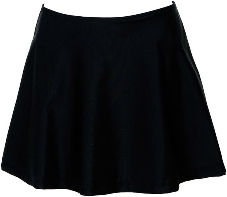 JOYMODE Women's Ruched Skirted Swimsuit Solid Color Knot Swim Bikini Bottoms