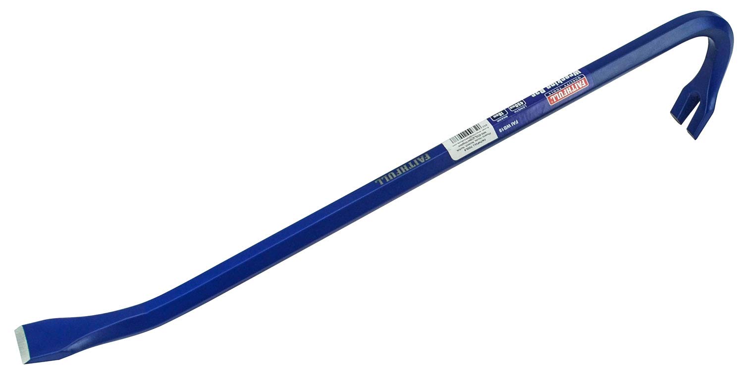 Faithfull FAIWB18 Wrecking Bar 450 mm (18 x 5/8 Inch)
