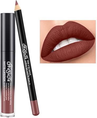 lip liner and lipstick