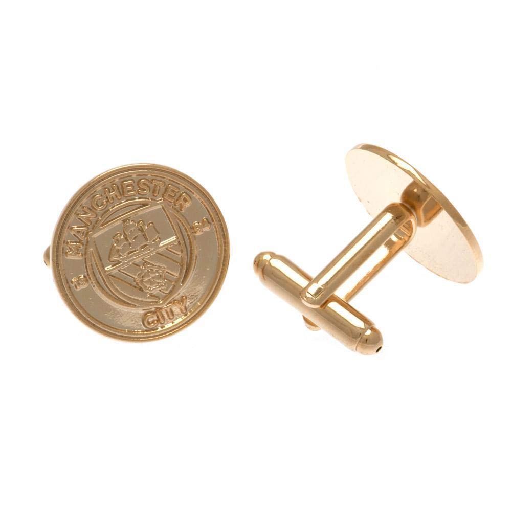 Manchester City F.C. Gold Plated Cufflinks