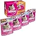 WHISKAS TENDER BITES Favorite Selections Variety Pack Wet Cat Food Pouches 3 Ounces (Pack of 48)