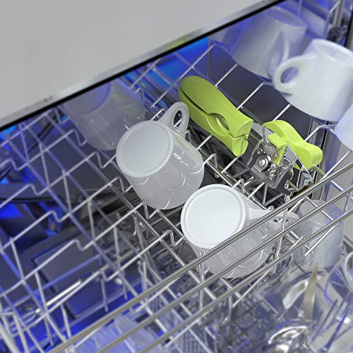 MATTAY Manual Food-Safe Stainless Steel and Durable Smooth Edge,Heavy Duty Ergonomically Designed Handle,Best Can Openers, Green
