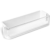 MTZUL DA97-06175F Refrigerator Door Bin Compatible with Kenmore Samsung | Refrigerator Door Shelf RS22HDHPNSR RS22HDHPNBC RS22HDHPNWW RSG257AARS RSG257AAWP, Fridge Lower Shelf Guard Replacement