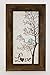 Summer Snow Love Tree Restoration Restored Bird Tree Blue Framed Art Decor 10x16
