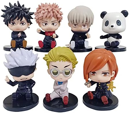 Figurine Gojo Satoru – 10 Cm – Pose Suspendue – PVC – Décoration Bureau – Collection Anime – Cadeau Anniversaire