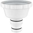 NUHFUFA Adaptateur Aspirateur RP/RX Skimmer Summer Waves – Raccord Tuyau 3,8 Cm / 3,2 Cm Pour Piscine Hors Sol