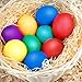 Sumind 24 Pieces Egg Shaker Set Easter Eggs Maracas Eggs Musical Eggs Plastic Eggs for Easter Party Favours Party Supplies Musical Toys, 6 Colors