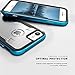 Zizo Shock Series Compatible with iPhone 8 Case Military Grade Drop Tested with Tempered Glass Screen Protector iPhone 7 case Blue