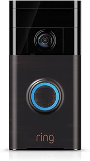 Ring Video Doorbell with HD Video, Motion Activated Alerts, Easy Installation - Venetian Bronze