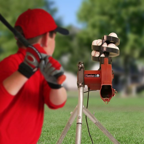Heater Sports Jr. 52mph Baseball + Bonus Automatic Ball Feeder + 12 Balls HTR299