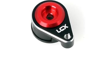 LCX Racing RC Car CNC Machined Aluminum 20T Servo Arm Servo Saver for LOSI 1/16 Mini-B Buggy 1/18 Mini-T 2.0 Stadium Truck, Upgrades Parts Accessories