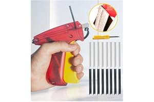 VIDONIO Stitchy Quick Clothing Fixer,Mini Tagging Gun for Clothing Fine Stitch Gun Tiny Quick Stitch Sewing Gun for Garment Sewing Stitchy Tagging Gun with 2 Needle, 1000 Black & 1000 White Tiny Fasteners