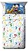 Disney Junior Mickey Mouse Clubhouse Adventure White 3 Piece Twin Sheet Set (Official Disney Product)