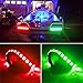 Boaton Green and Red LED Light Boat Bow Pontoon Kayak Yacht Navigation LED Lighting Red Green Light for Marine Boat Vessel IP67 Waterproof