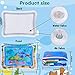 INNOCHEER Tummy Time Water Mat, Baby Toys for 3, 6, 9, 12 Months - Inflatable Water Play Mat for Baby Infants for Sensory Development, Visual Stimulation Toy 26 x 20 inches