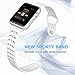 Valband Apple Watch Band 38mm 42mm, Soft Silicone Sport Band Strap Replacement iWatch Bands for Apple Watch Nike Series 3,Series 2,Series 1 (38mm, White/White)