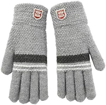 男の子と女の子のために編まれたユニセックスの暖かい柔らかい手袋子供冬の完全な指 秋冬 保温 防寒 小学生 スピード対応 全国送料無料 児童 男の子 男女兼用 通学 子供手袋雪遊び 通園 女の子 子供用