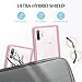 TiMOVO Cover Compatible with Galaxy Note 10 Plus Case/Galaxy Note 10+ 5G Case, Slim PC Hard Panel + TPU Bumper Shockproof Case Fit Samsung Galaxy Note 10 Plus / 10+ 5G 6.8 inch 2019 - Pink