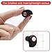 Yelion Bluetooth Headphone Wireless Invisible Bluetooth Earbuds Auto Stereo Headsets Mini Bluetooth Earpiece Bluetooth V4.1 Support Hands-Free Call Compatible with iPhone and Android(Black)