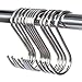 12 Pack Stainless Steel Heavy Duty(Bearing weigh 22LB) S Shaped Hanging Hooks 2.8