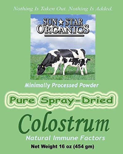 Sun Star OrganicsNative Colostrum - High 20 IgG - 1st Milkings (1 Pound)