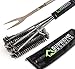 Home Supreme Products BBQ Grill Brush + Stainless Steel Fork, 18