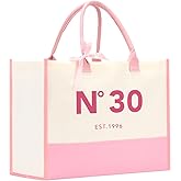 NGLIV Birthday Gifts for Women Canvas Tote Bag Trave-2026