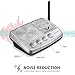 Wireless Intercom System Hosmart 1/2 Mile Long Range 7-Channel Security Wireless Intercom System for Home or Office (2019 New Version) 2 Station Silver