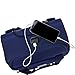 Samsonite Spinner Underseater with USB Port, Rolling Carry-On With Laptop Pocket - Fits 14.2 Inch Laptop - (Majolica Blue)