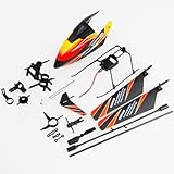 Qiyun Jmt V911 Quick-wear Accessory Full Kit: Canopy+blade+connecting Parts+landing Skid