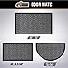 Original Durable Rubber Door Mat, 35x23, Heavy Duty Doormat for Indoor Outdoor, Waterproof, Easy Clean, Low-Profile Rug Mats for Entry, Patio, High Traffic Areas, Green Leaves