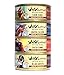 Wild Calling! Grain Free Cat Food Variety Pack - 4 Flavors (Chicken, Salmon, Turkey, Duck) 5.5 Ounces Each (12 Total Cans)