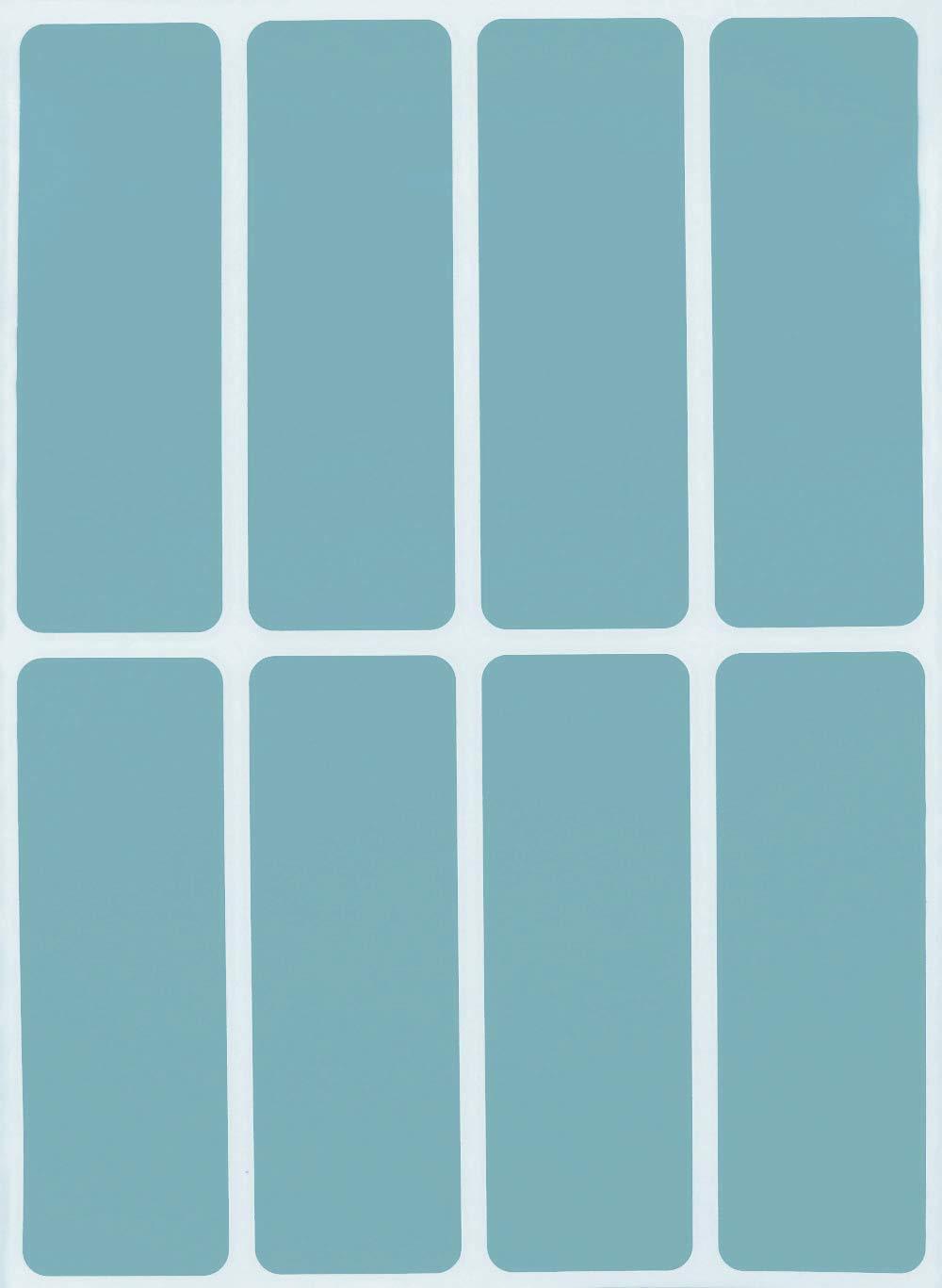 Royal Green Write Labels Color Coding Stickers in Light Blue 7.5cm x 2.5cm 120 Pack