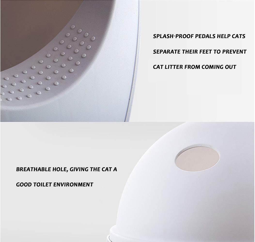 Pet Supplies RRCWC Cat Centre Cat Flip Litter Tray Hooded Litter Tray