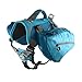 Kurgo Dog Saddlebag Backpack, Back Pack Dog Harness, Hiking Pack for Dogs, Packs for Pets to Wear, Camping & Travel Vest Harness, Reflective, Lightweight, Baxter Pack, for Medium & Large Pets