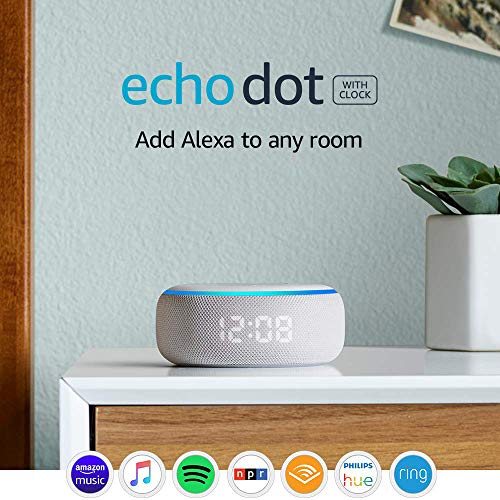Echo Dot (3rd Gen) with Clock with Mandalorian The Child stand Pricepulse
