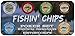Fishin' Chips - Freshwater - Premium Quality Poker Chips and Playing Card Set
