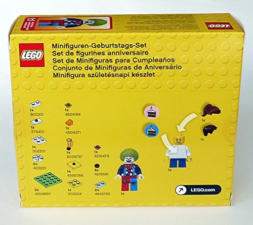 Lego 1x Sticker Autocollant Minifigure Birthday Set Anniversaire Neuf Building Toys Lego Building Toys
