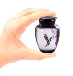 Hummingbird Keepsake Urn, Hummingbird Mini Urn for