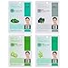 Dermal Collagen Essence Full Face Facial Mask Sheet 8 Combo Pack (Set-C)
