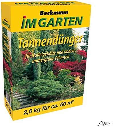 Garten Schluter Beckmann Tannendunger 2 5 Kg Amazon De Garten