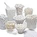 Gift Boutique 50th Anniversary Wedding Butter Mints Candies Bags 100 Count Mint Candy 14 Ounce (396 g) Bag Goodies Treat Sweets Buttercream Gold Heart Theme Party Favor Supplies Decorations For Adults