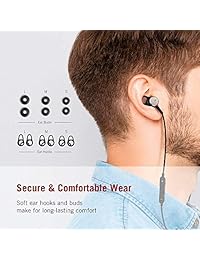 TaoTronics Auriculares con cancelación de ruido activo, con micrófono y mando a distancia integrados, con micrófono incorporado y modo Aware (reacondicionado certificado)