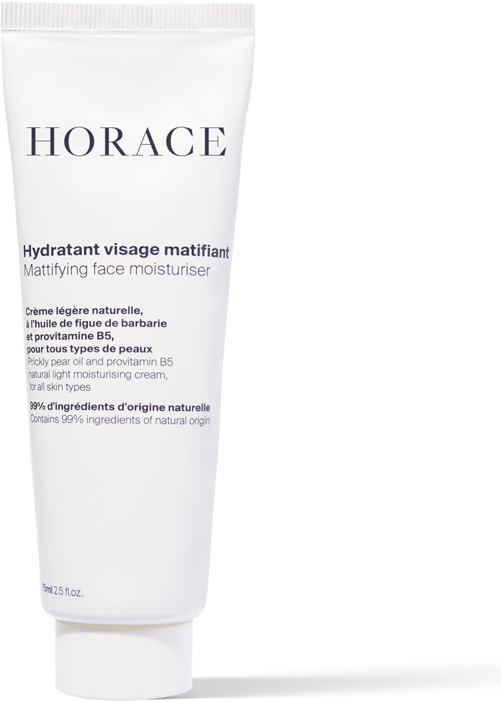 HORACE Mattifying Face Moisturizer for Men Unscented 75 ml