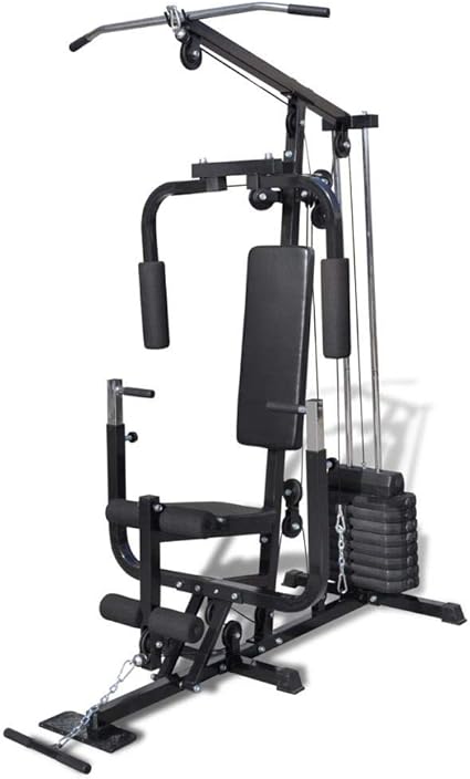 vidaXL Máquina de Fitness Multi Utensilio Gimnasio Estación de ...