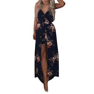 Floral Print V-Neck Jumpsuit for Women Sleeveless Jordan Ubuy