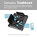 TotalMount Holder for Amazon Fire TV with 4 K Ultra HD with Smart Heat Management HDMI Cable Extension 0.6 m 3 Mounting Options Black