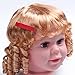 KOONY Toddler Baby Hair Clips Grosgrain Ribbon Lined Alligator Clips 1.9
