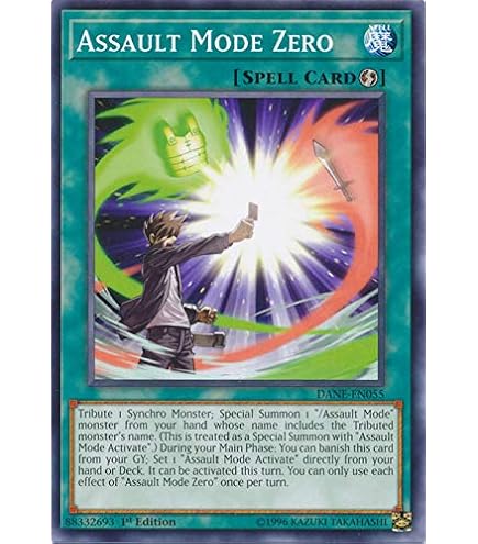Amazon.com: Red Dragon Archfiend/Assault Mode - SDCK-EN017 - Common