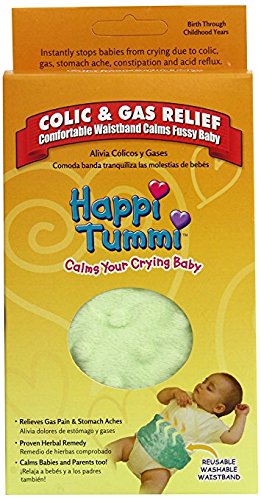 Amazon Com Happi Tummi Baby Gas Relief All Natural Belly Wrap happi tummi baby gas relief all natural belly wrap natural herbal aroma therapy relief for infants and babies with colic gas upset tummies honeydew